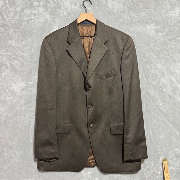 Polo University Club by Ralph Lauren Jacket Mens 44 Regular Brown‎ Blazer Wool